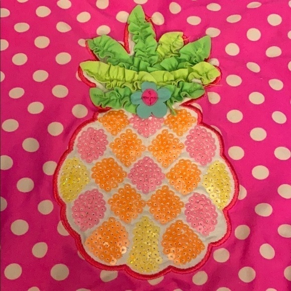 Swimsuit. Two piece. pink and white. Size 6 🛍 - Picture 2 of 2